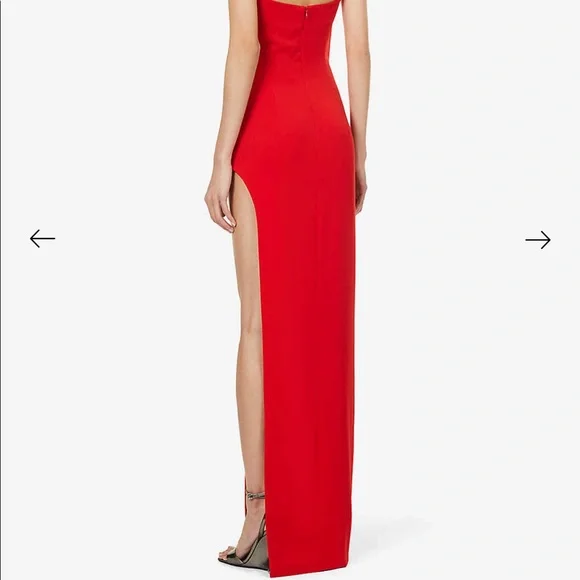 MÔNOT Red Gown - Picture 2 of 4